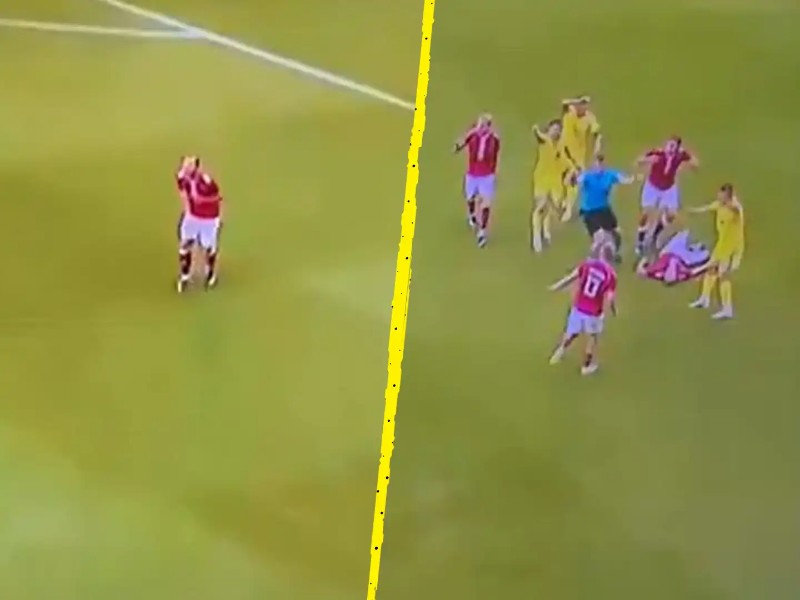 Christian Eriksen gục ngã bất ngờ
