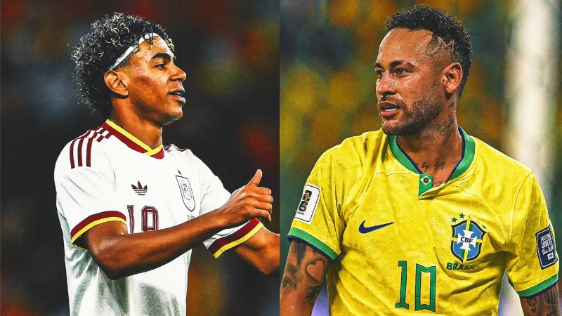 Yamal thần tượng Neymar